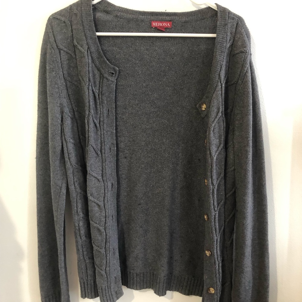 Grey Cardigan - Picture 2 of 4